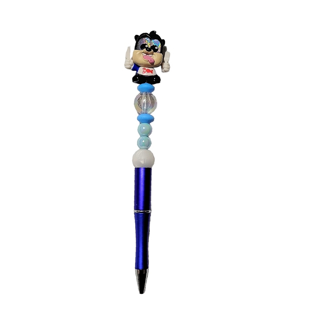 Disney Doorables P.J. Pete Beaded Ballpoint Twist Pen Topper Blue